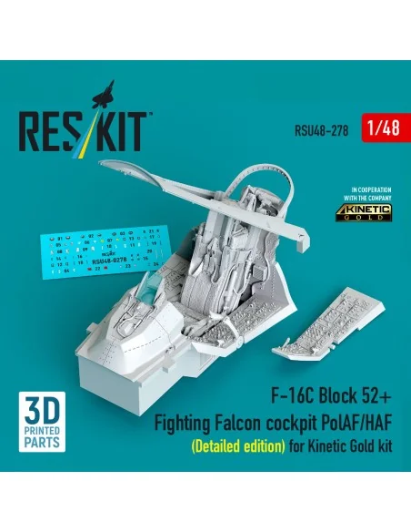 F-16C Block 52+ Fighting Falcon cockpit PolAF/HAF (Detailed edition...