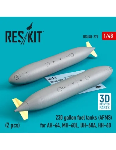 230 gallon fuel tanks (AFMS) for AH-64, MH-60L, UH-60A, HH-60 (2 pc...