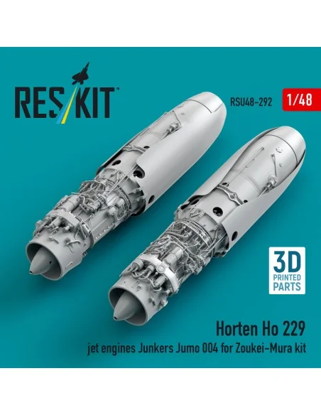 Horten Ho 229 jet engines Junkers Jumo 004 (3D Printed) for Zoukei-...