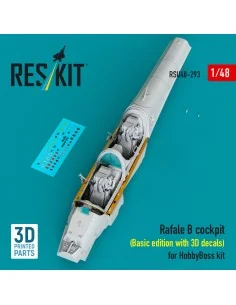 Rafale B cockpit (Basic edition with 3D decals) for HobbyBoss kit (...