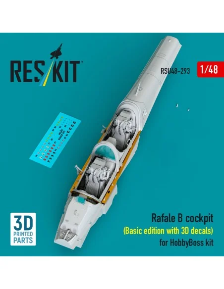 Rafale B cockpit (Basic edition with 3D decals) for HobbyBoss kit (...