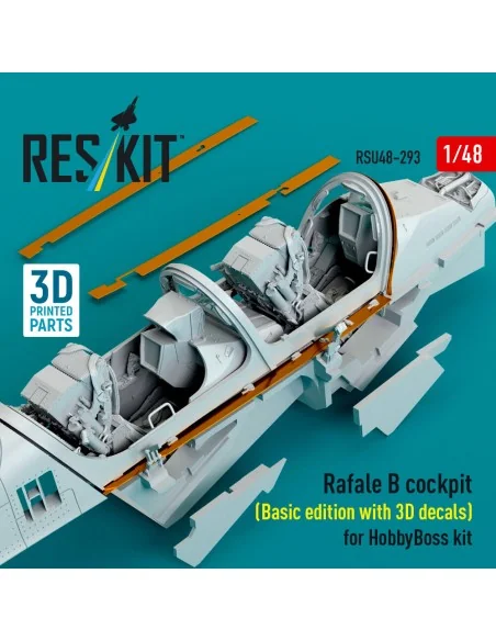 Rafale B cockpit (Basic edition with 3D decals) for HobbyBoss kit (...