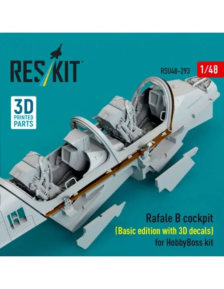 [NO_DESC] Rafale B cockpit (Basic edition with 3D decals) for Hobby...