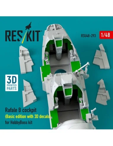 Rafale B cockpit (Basic edition with 3D decals) for HobbyBoss kit (...