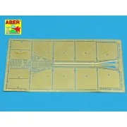 Side Skirts for Stug III, Ausf.-early, 1/48 - Aber Models 48044 Side Skirts for Stug III, Ausf.-early, 1/48 - Aber Models 48044