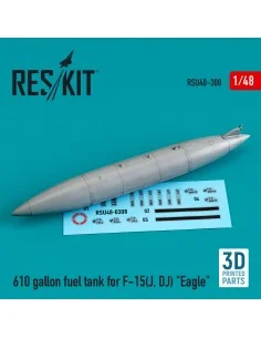 [NO_DESC] 610 gallon fuel tank for F-15(J, DJ) Eagle (3D Printed), ...