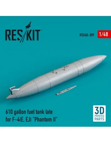[NO_DESC] 610 gallon fuel tank late for F-4(E, EJ) Phantom II (3D P...