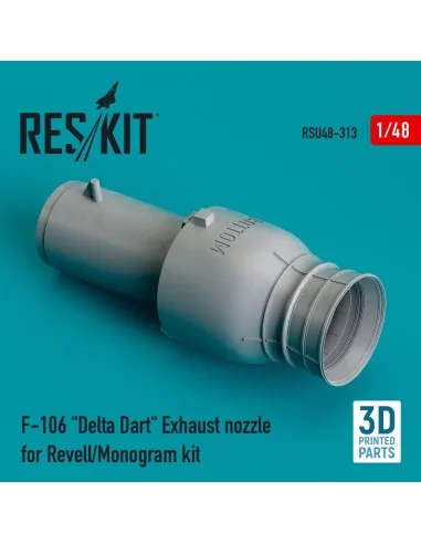 F-106 Delta Dart exhaust nozzle for Revell/Monogram kit, 1/48 - Res...