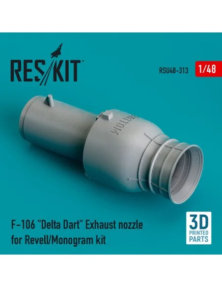 F-106 Delta Dart exhaust nozzle for Revell/Monogram kit, 1/48 - Res...