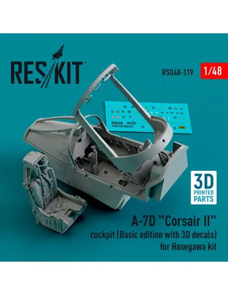 [NO_DESC] A-7D Corsair II cockpit (Basic edition with 3D decals) fo...