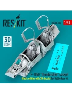 F-105G Thunderchief cockpit (Basic edition with 3D decals) for Hobb...