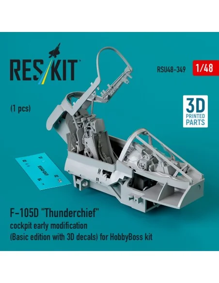 F-105D Thunderchief cockpit early modification (Basic edition with ...