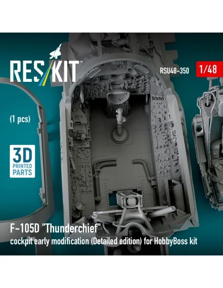 F-105D Thunderchief cockpit early modification (Detailed edition) f...