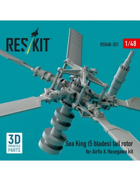 [NO_DESC] Sea King (5 blades) tail rotor for Airfix & Hasegawa kit ...