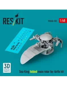 [NO_DESC] Sea King folded main rotor for Airfix kit (3D printed), 1...