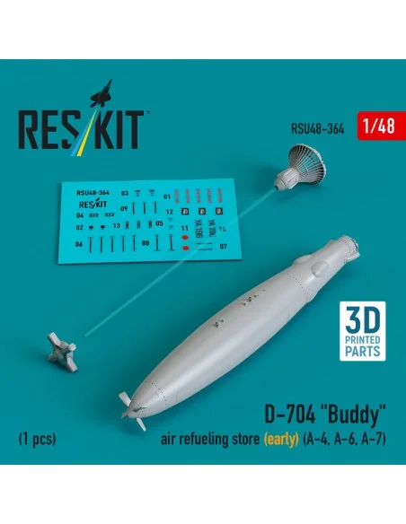 D-704 Buddy air refueling store (early) (1 pcs) (A-4, A-6, A-7) (3D...