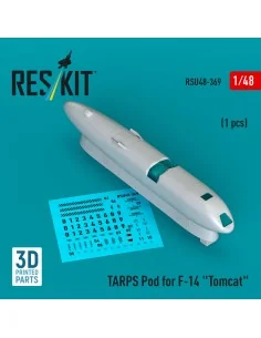 TARPS pod for F-14 Tomcat (1 pcs) (3D printed), 1/48 - ResKit Model...