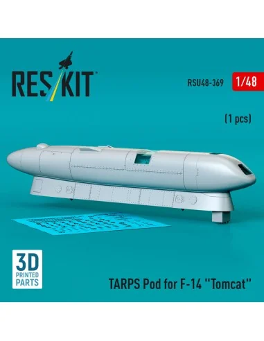 TARPS pod for F-14 Tomcat (1 pcs) (3D printed), 1/48 - ResKit Model...