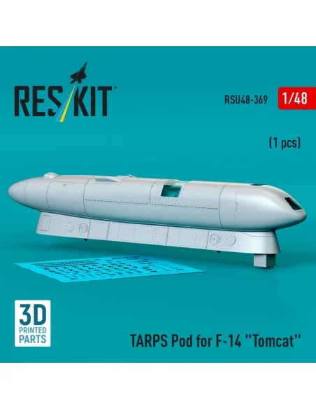 [NO_DESC] TARPS pod for F-14 Tomcat (1 pcs) (3D printed), 1/48 - Re...