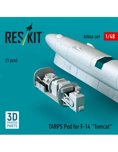 TARPS pod for F-14 Tomcat (1 pcs) (3D printed), 1/48 - ResKit Model...
