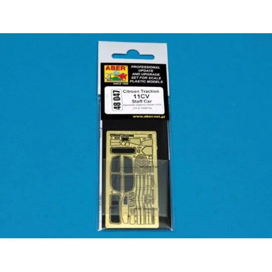 Citroen 11CV, 1/48 - Aber Models 48047 Citroen 11CV, 1/48 - Aber Models 48047