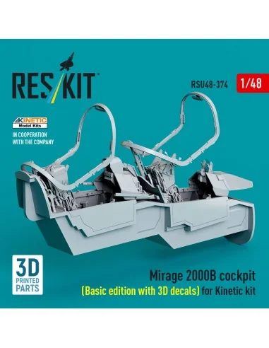 [NO_DESC] Mirage 2000B cockpit (Basic edition with 3D decals) for K...