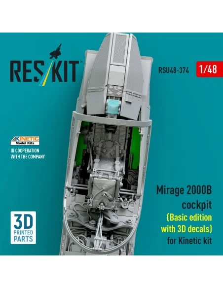 [NO_DESC] Mirage 2000B cockpit (Basic edition with 3D decals) for K...