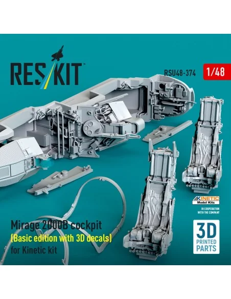 [NO_DESC] Mirage 2000B cockpit (Basic edition with 3D decals) for K...