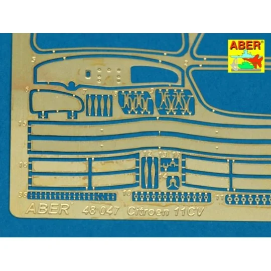 Citroen 11CV, 1/48 - Aber Models 48047 Citroen 11CV, 1/48 - Aber Models 48047