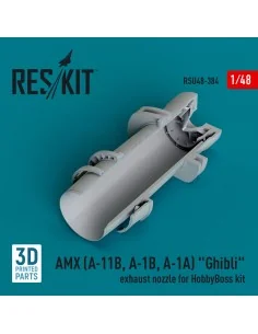 AMX (A-11B, A-1B, A-1A) Ghibli exhaust nozzle for HobbyBoss kit (3D...