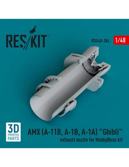 AMX (A-11B, A-1B, A-1A) Ghibli exhaust nozzle for HobbyBoss kit (3D...