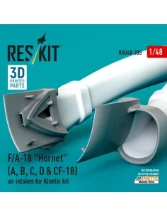 F/A-18 Hornet (A, B, C, D & CF-18) air intakes for Kinetic kit (3D ... 2