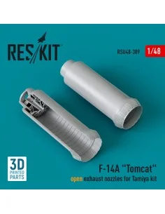 [NO_DESC] F-14A Tomcat open exhaust nozzles for Tamiya kit (3D Prin...
