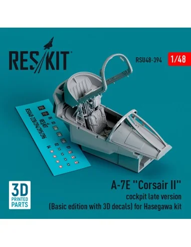 A-7E Corsair II cockpit late version (Basic edition with 3D decals)...