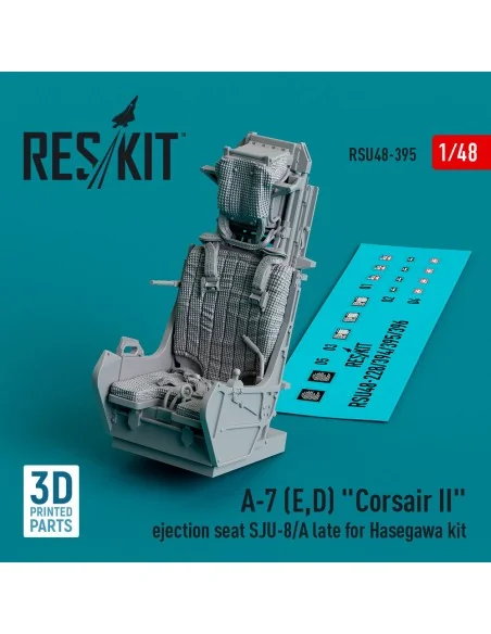 A-7 (E, D) Corsair II ejection seat SJU-8/A late for Hasegawa kit (...