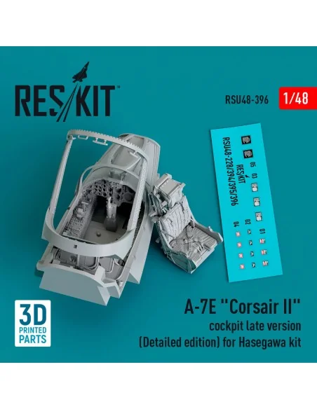 A-7E Corsair II cockpit late version (Detailed edition) for Hasegaw...