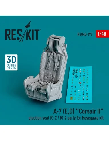 A-7 (E, D) Corsair II ejection seat IC-2 / IG-2 early for Hasegawa ...