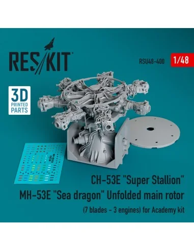 CH-53E Super Stallion, MH-53E Sea dragon unfolded main rotor (7 bla...