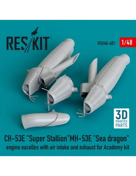 CH-53E Super Stallion, MH-53E Sea dragon engine nacelles with air i...