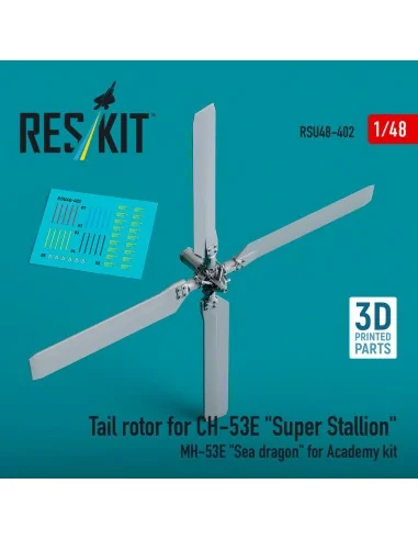Tail rotor for CH-53E Super Stallion, MH-53E Sea dragon for Academy...