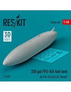 330 gallon FPU-8/A fuel tank for F/A-18 (A, B, C, D) Hornet (1 pcs)...