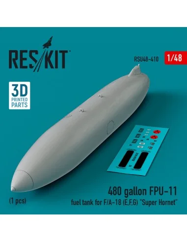 480 gallon FPU-11 fuel tank for F/A-18 (E, F, G) Super Hornet (1 pc...