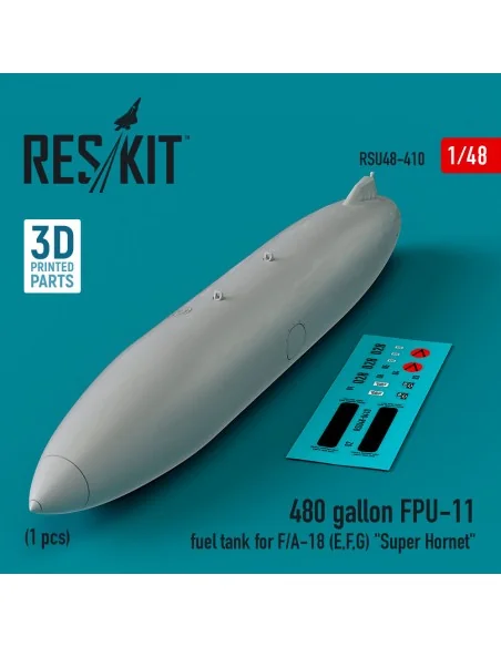 480 gallon FPU-11 fuel tank for F/A-18 (E, F, G) Super Hornet (1 pc...