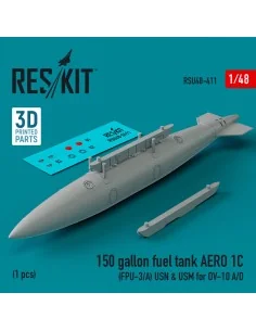 150 gallon fuel tank AERO 1C (FPU-3/A) USN & USM for OV-10 A/D (1 p...
