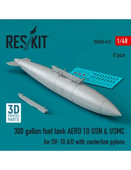 300 gallon fuel tank AERO 1D USN & USMC for OV-10 A/D with centerli...