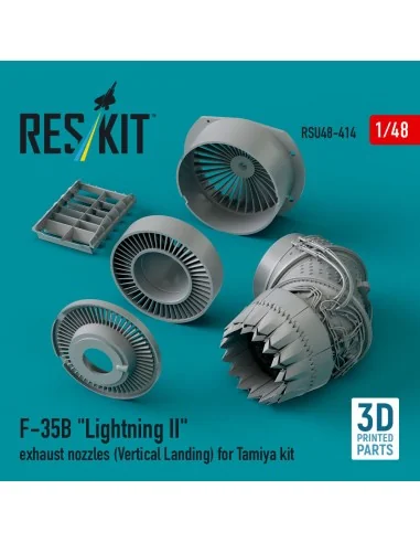 ?F-35B Lightning II exhaust nozzles (Vertical Landing) for Tamiya k...