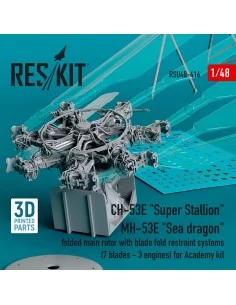 CH-53E Super Stallion, MH-53E Sea dragon folded main rotor with bla... 2