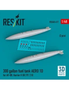300 gallon fuel tank AERO 1D for AV-8B, Harrier II GR.7/9, T.10 (2 ...