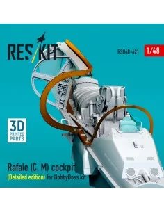 Rafale (C, M) cockpit (Detailed edition) for HobbyBoss kit (3D prin... 2