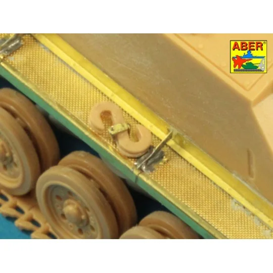 Fenders for Stug.III, Ausf.G, 1/48 - Aber Models 48048